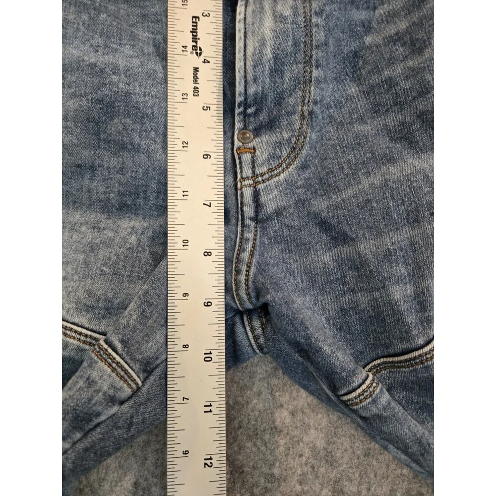 G-Star Raw 5620 3D Zip Knee Skinny Men's Jeans Blue Denim Sz 35x32 Moto
